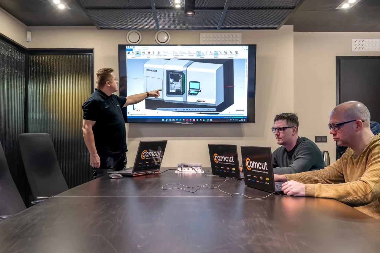Mastercam training Salon Metalelektro