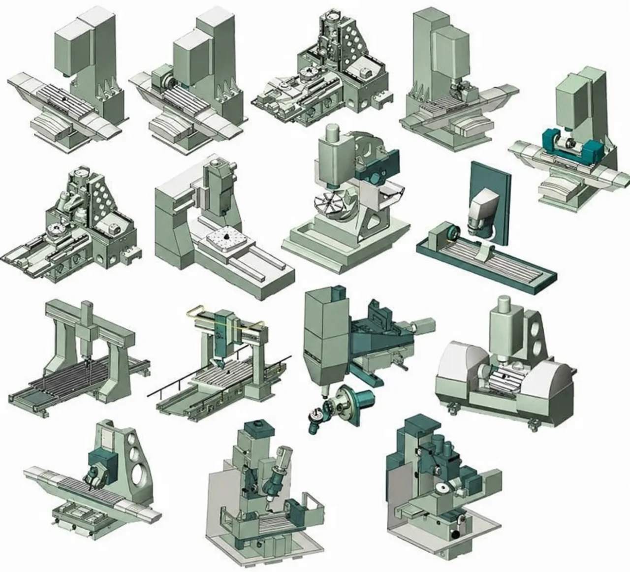 Mastercam MachSim Machines