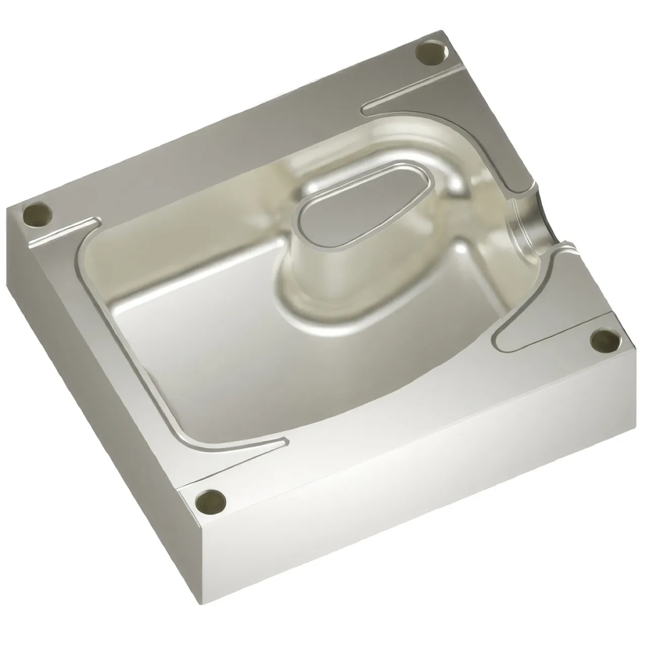 Mastercam Mill Machined mold part