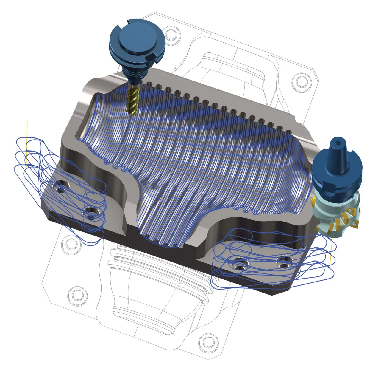 mastercam mill 3D
