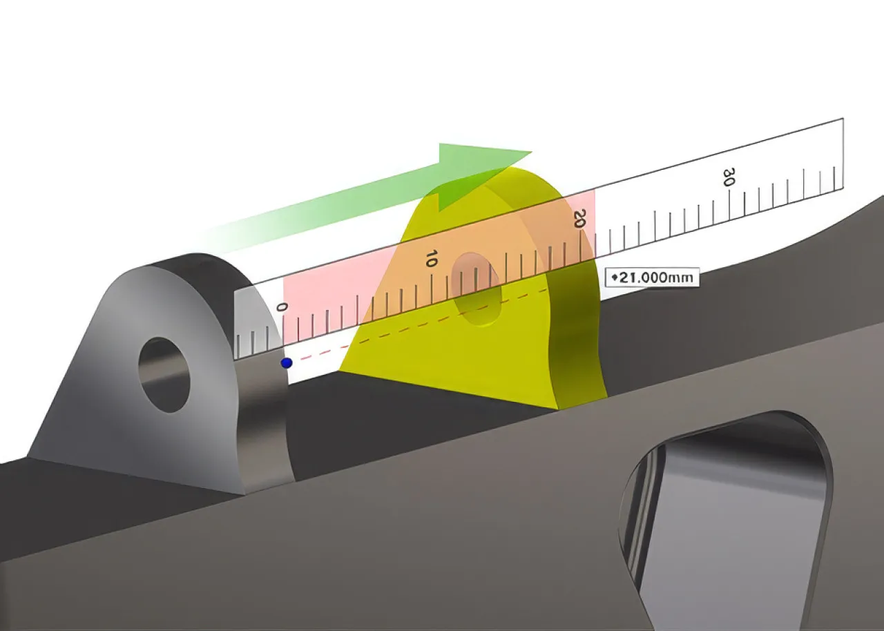 Mastercam Design Model Prep feature move