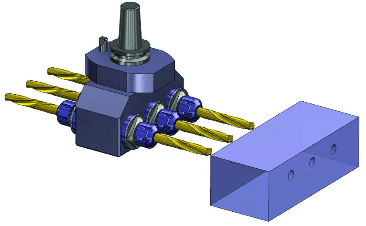 Mastercam Router aggregate head