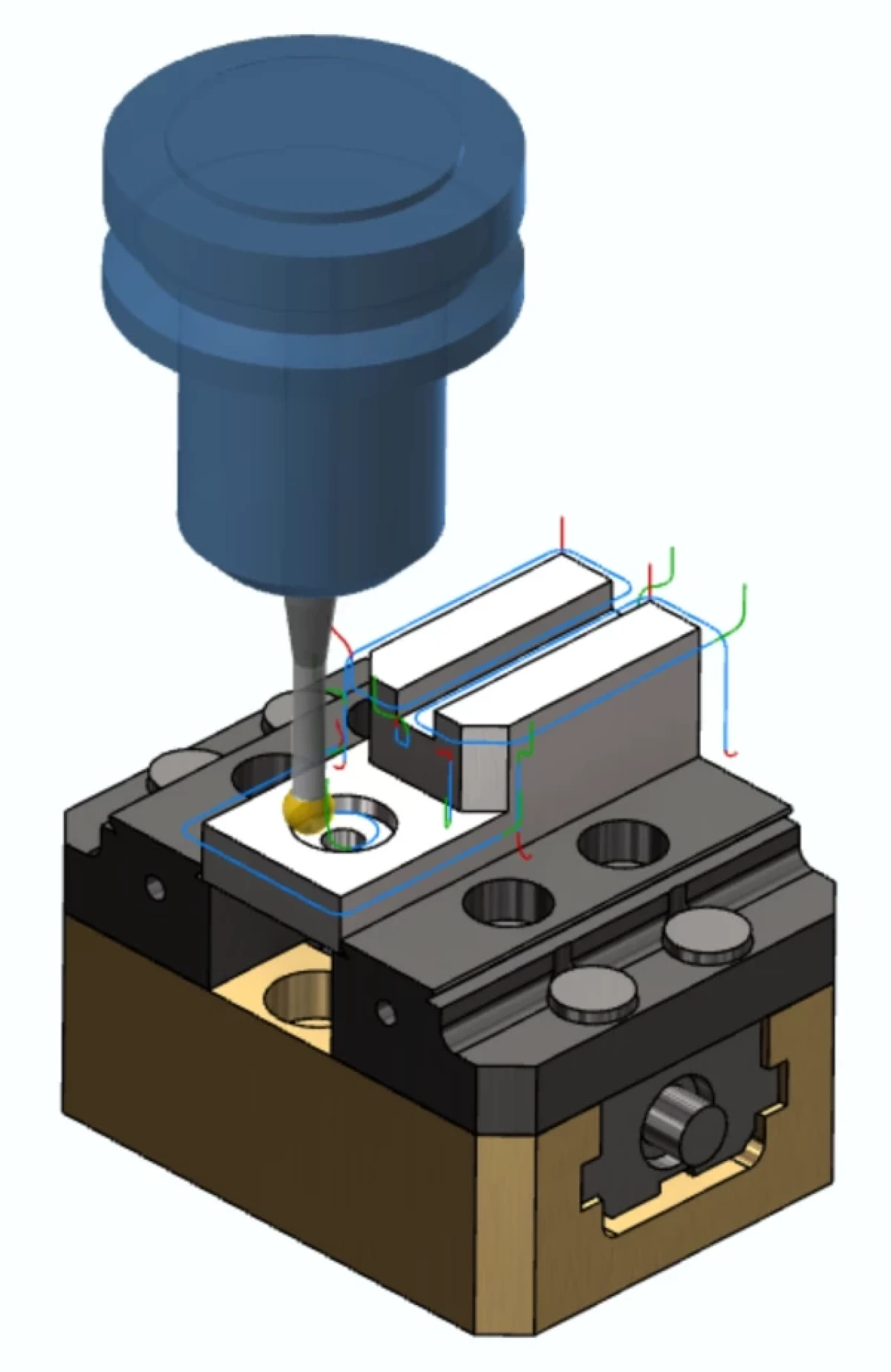 Mastercam Deburr 3axis