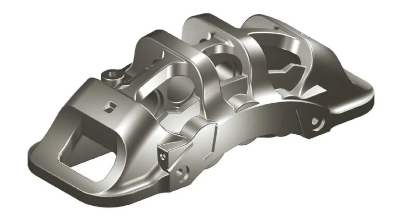 Mastercam Multiaxis BREMBO Caliper Ferrari