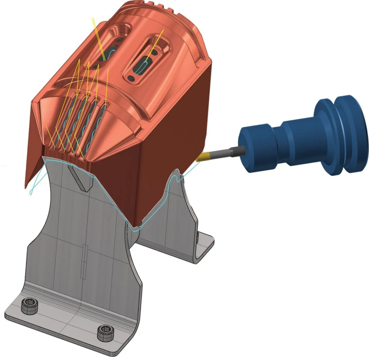 Mastercam 5 Axis Curve Machining