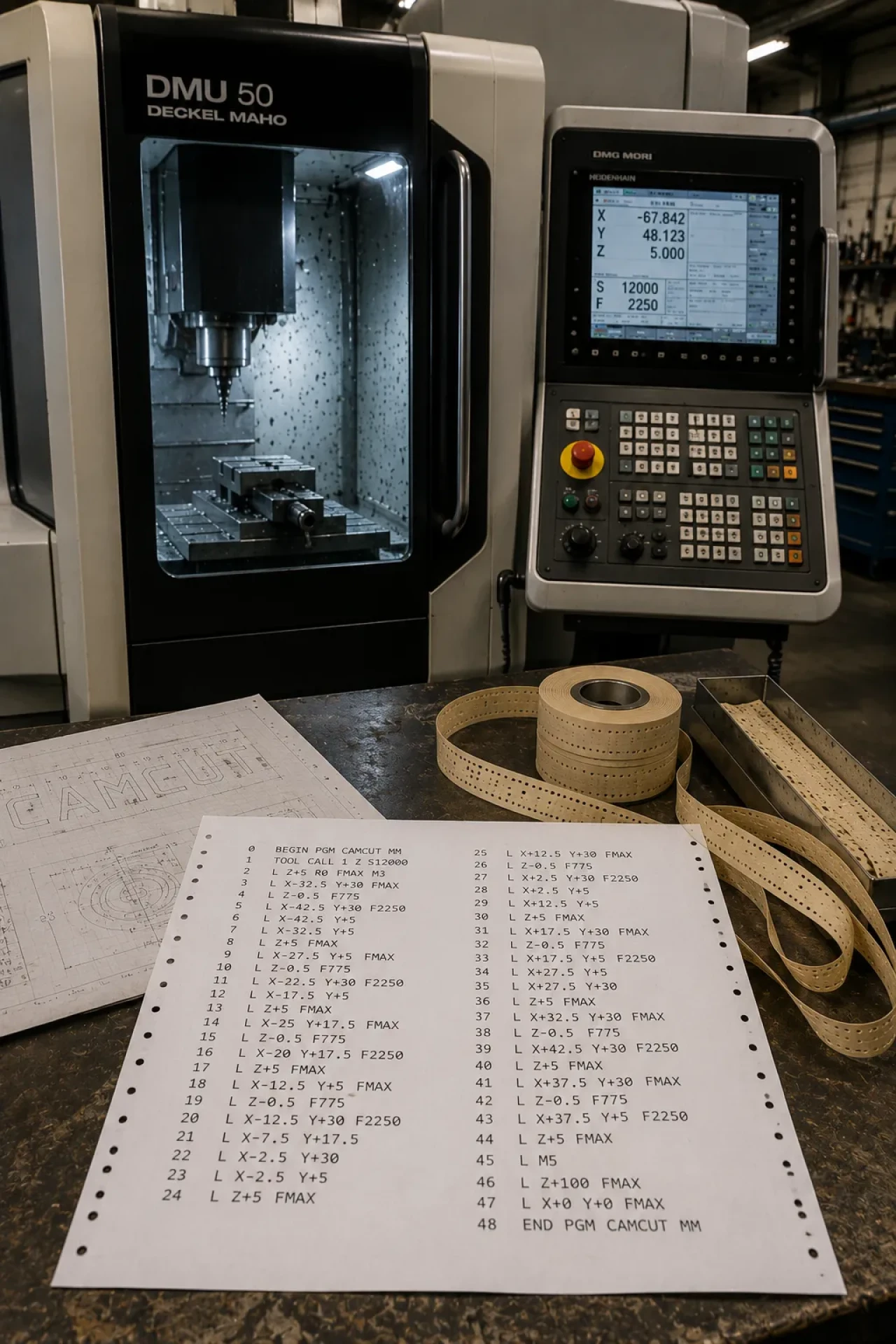 NC Programming Camcut