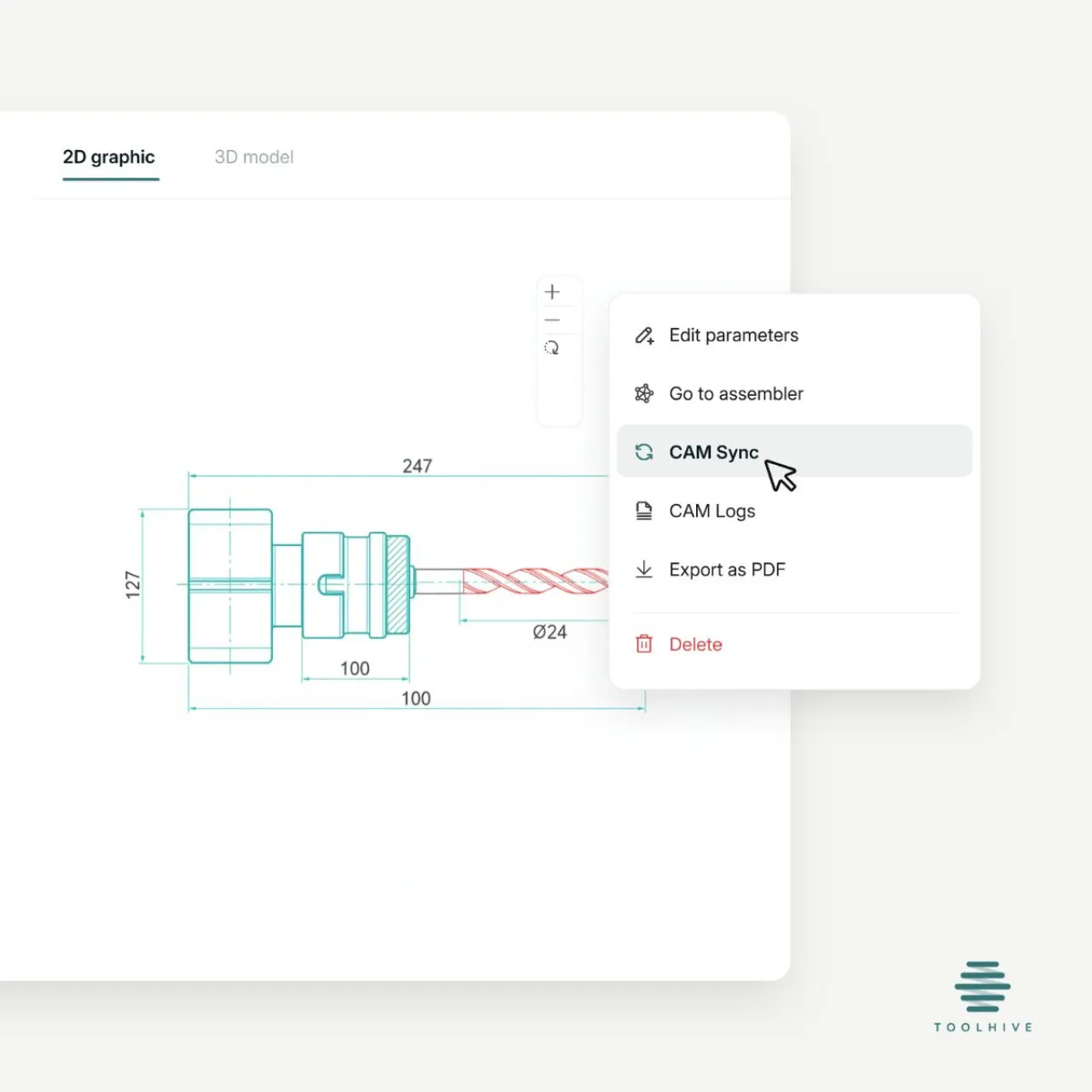 Toolhive 2D tool data